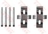 TRW PFK170 Accessory Kit, disc brake pads